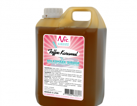 Toffe caramel szirup milkshake izesítésére
