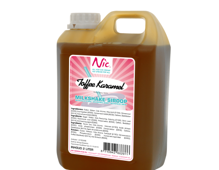Toffe caramel szirup milkshake izesítésére