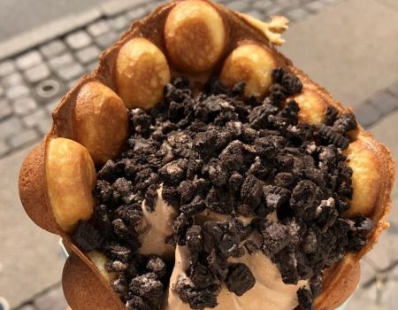 Cukrász dekoráció, szórás - oreo