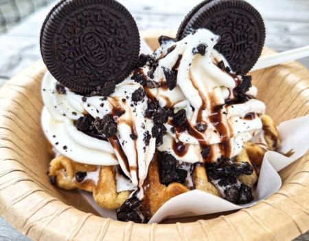 Cukrász dekoráció, szórás - oreo