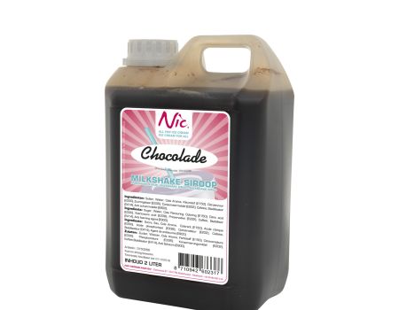 Csokoládé milkshake szirup