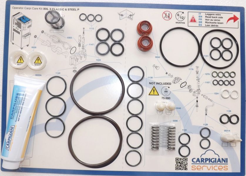 CARPIGIANI  tömítés készlet XVL 742